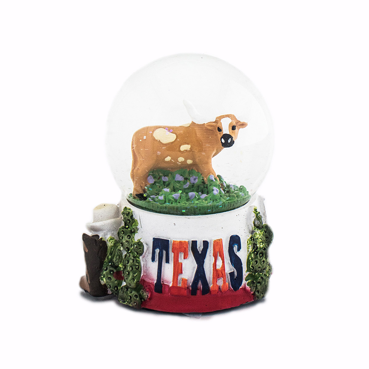 Essential To You Texas Longhorn Snow Globe Snow Dome Texas State Flag