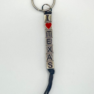 I Love Texas Key Chain